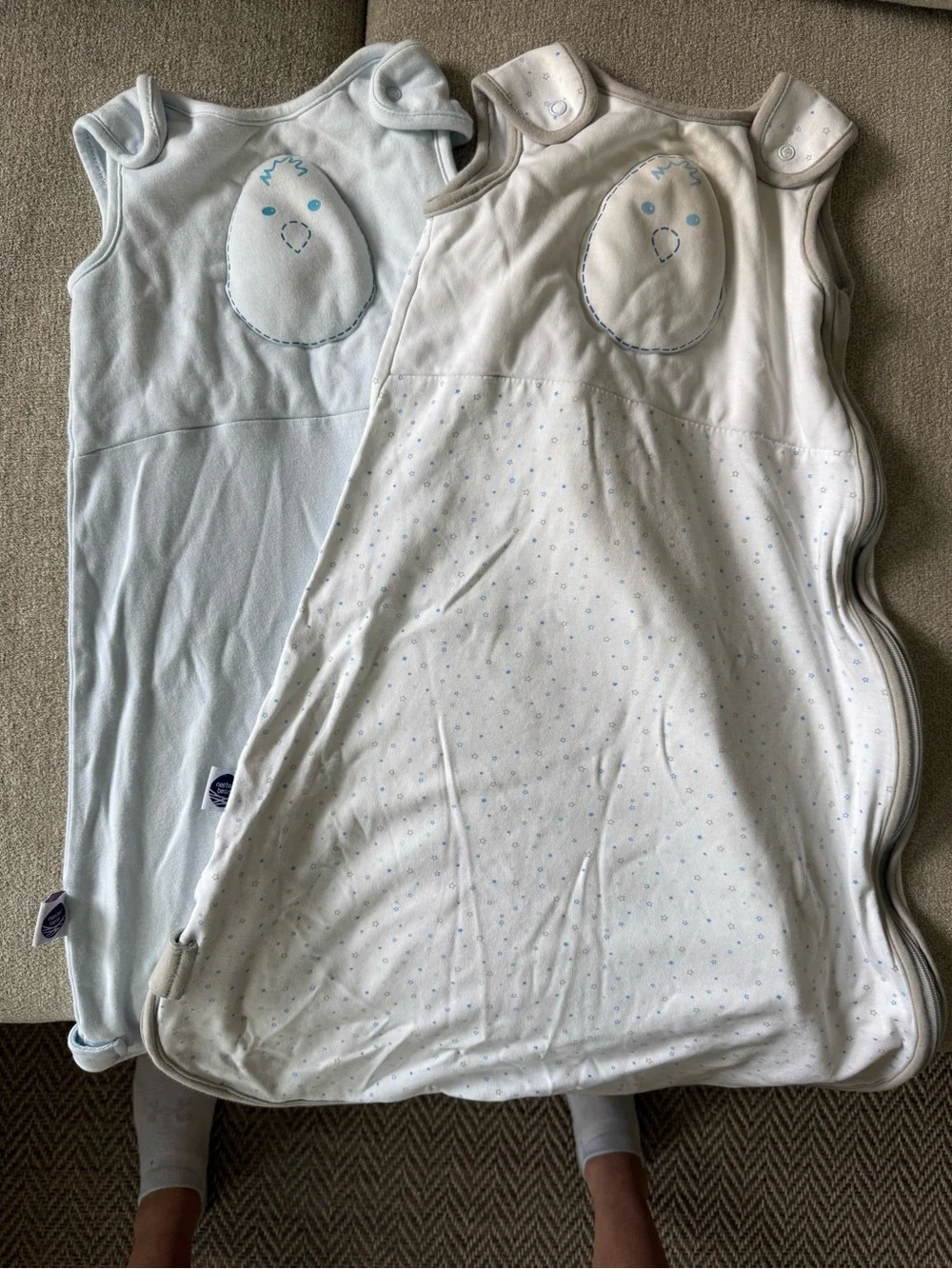 Nested bean sleep sack bundle (M)